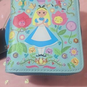 Loungefly Blue and Yellow Disney Wallet